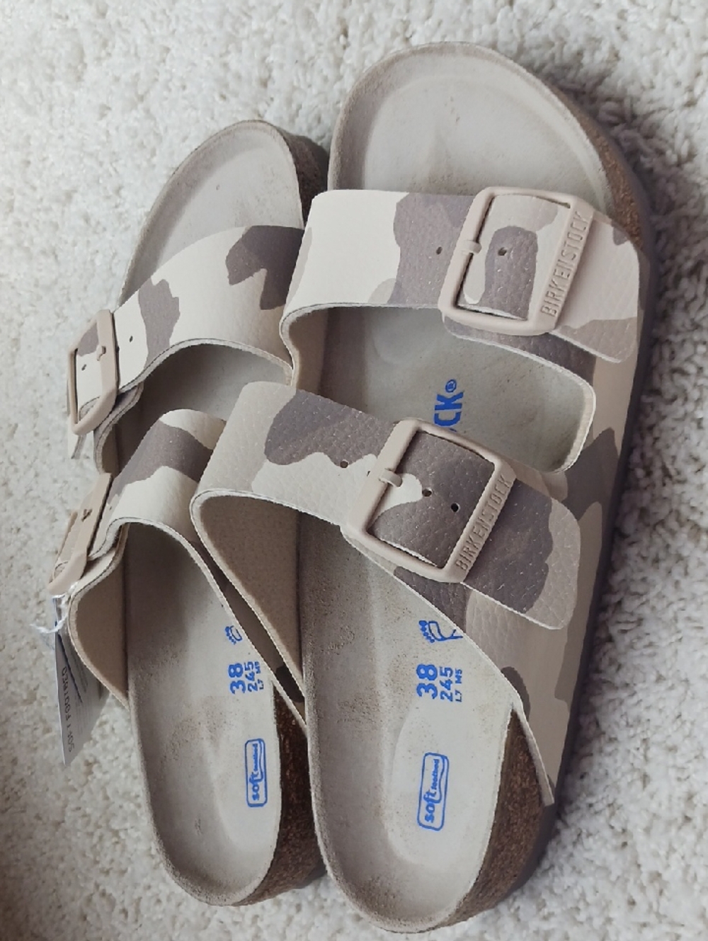 Birkenstock Arizona Sandal, Size 38, New In Box - Picture 3 of 4